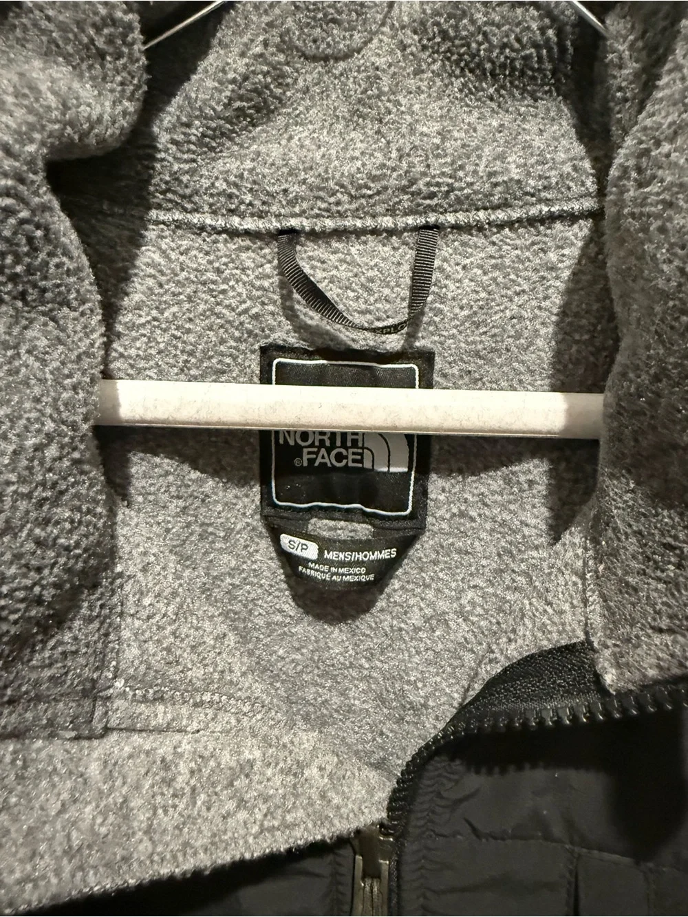 The North Face Men’s Charcoal Zip Up Jacket - Small